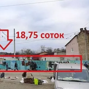 Фасадный земельный участок на  проспекте район метро Житомирская.