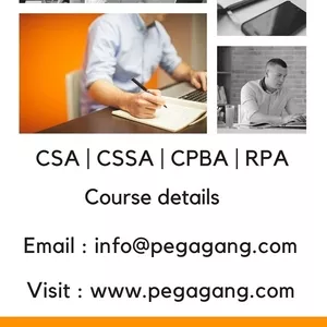 Pega Training Course Content details