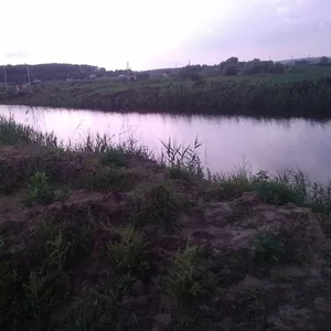участок с каналом выход в днепр в селе Коробовка