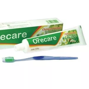 Зубная паста со щёточкой продукции «Orecare»      