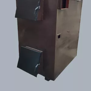 Твердотопливный пиролизный котел серии KFPV-100 от производителя.