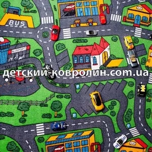 Ковры детские. Коллекция City Life. Детский ковролин. Винница.