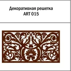 Декоративная решетка ART 015 для батарей из МДФ