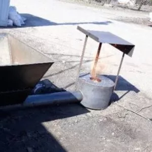 Горелка на опилках,  шелухе подсолнуха,  пеллетах для всех видов твердот