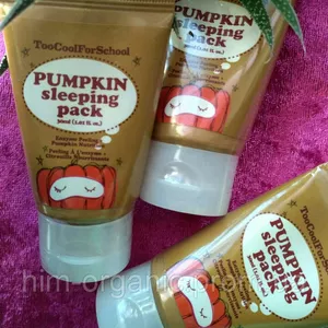 Ночная маска для лица с экстрактом тыквы Too Cool Pumpkin Sleeping Pac