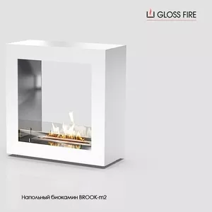 Напольный биокамин BROOK-m2 ТМ Gloss Fire  