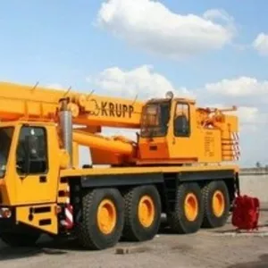 Аренда автокрана. Автокран Krupp KMK 4070,  компания Одесскрансервис