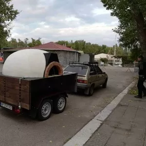 Бизнес на колесах/печь для пиццы на прицепе