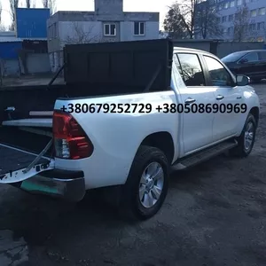 Складная крышка кузова Toyota Hilux 2016-2020+. 