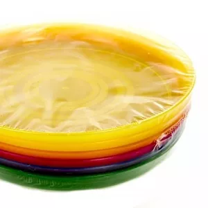 M17-110038,  Набор пластиковых тарелок,  универсальное,  разноцветный