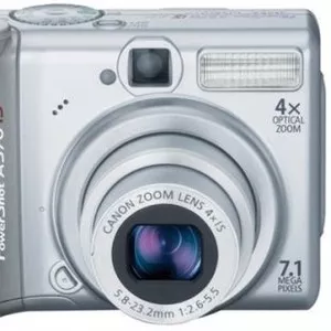 Продам цифровую фотокамеру Canon PowerShot A570 IS (б/у).