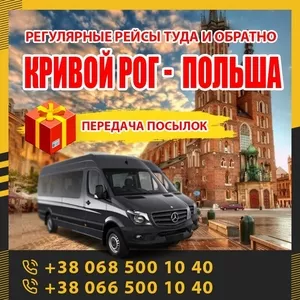 Кривой Poг - Гожув Вєлкп маршрутки и автобусы KrivbassPoland
