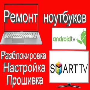 Ремонт компьютеров и ноутбуков, установка Windows, настройка Smart TV в 