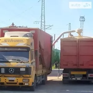 Мобильный перегружатель зерна пневмопогрузчик - 100 т/час