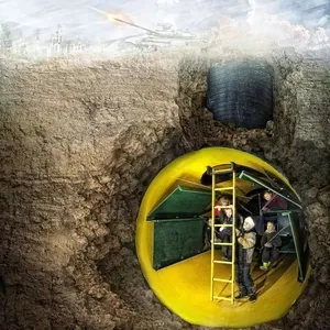 Готовий бункер,  виробицтво та продаж підземних бункерів,  Україна