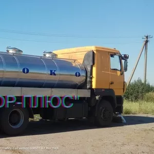 Автоцистерни для молока,  води,  асенізаторні машини та рибовоз