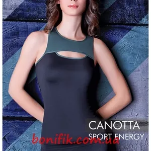 Спортивна майка на широкій бретелі Canotta Sport Energy