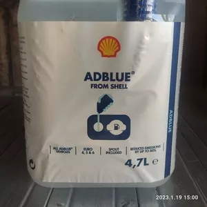 Сечовина SHELL ADBLUE 4.7 л,  Польща,  знижки від 2 од.