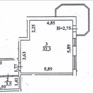  Продается квартира на Вильямса 54,  5 м2