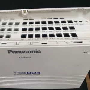 Panasonic KX-TEM824UA,  аналогова АТС,  конфігурація: 8 зовнішніх /24 внутрішніх портів
