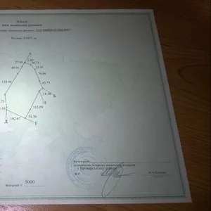 Участок ОСГ 35 ГА в с. Летки 