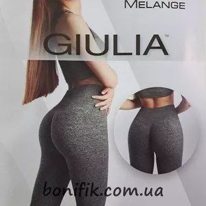 Жіночі меланжеві спортивні леггінси LEGGINGS RIB MELANGE