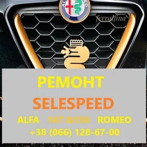 Ремонт роботизованих КПП Alfa Romeo 147 156 SELESPEED 71739645 7175119