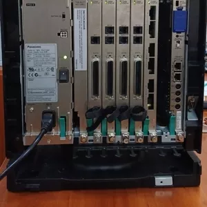 Panasonic KX-TDE100UA,  цифрова IP-АТС,  4 зовнішніх IP,  8 внутрішніх IP