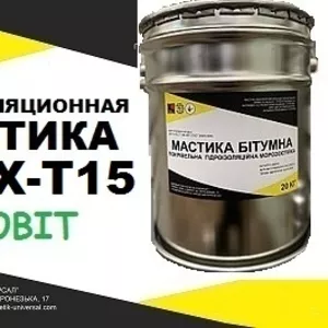 Мастика ИЗОЛ МБРХ-Т15 Ecobit битумно-резиновая ДСТУ Б В.2.7-108-2001 