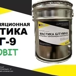 Мастика гидроизоляционная битумно-латексная МГ-9 Ecobit 