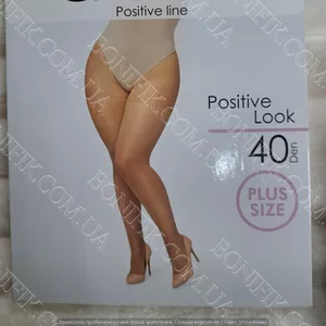 Жіночі колготки Positive Look 40 DEN Plus Size
