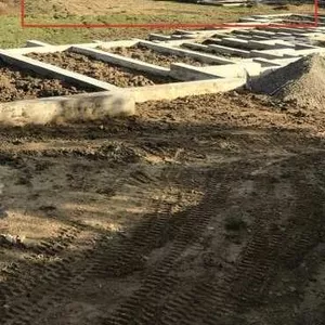 Земля в Карпатах+фундамент під готель чи житло