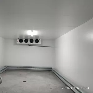 Шоковая заморозка,  камери для переробки ягідної продукції