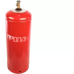 Газовий балон пропановий побутовий 50 л,  б/к