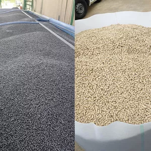 Пелети з дерева та лушпиння для промислового опалення