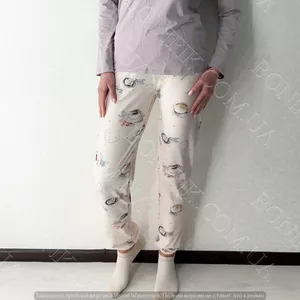 Жіноча піжама з малюнком 