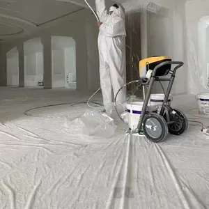 Безвоздушне Фарбування - стін,  стелі ,  колон - висока якість