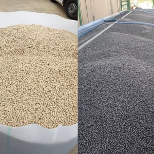 Пелета з лушпиння та гранула з деревини