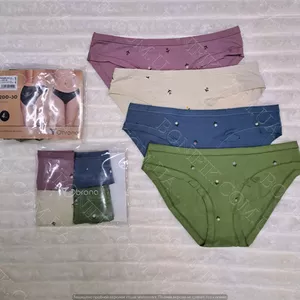 Кольорові жіночі трусики-сліп ТМ 