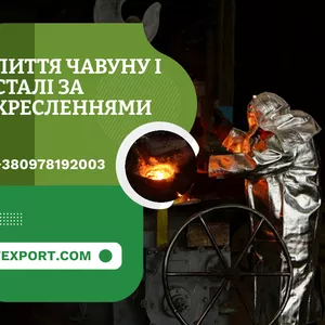 Пропозиція послуг зі сталевого та чавунного лиття