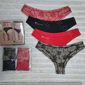 Жіночі труси-бразиліани з малюнком 