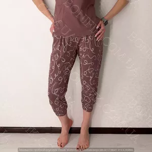 Піжама з футболкою та бриджами 