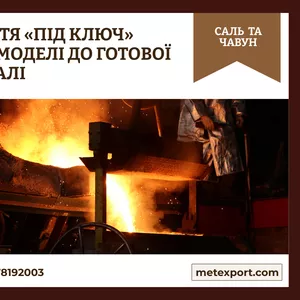 Литі сталеві та чавунні плити від виробника
