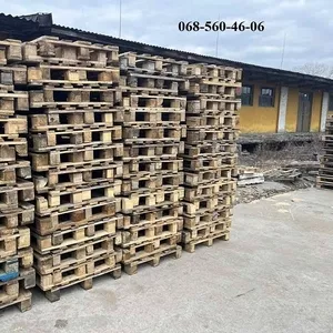 Продаж дерев'яних та європіддонів у хорошому стані Дніпро.