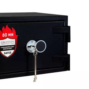 Сучасний сейф Griffon FRS.25.K Black з швидкою доставкою - VinCom