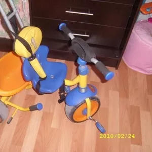 Продам детский 3-колесный велосипед