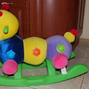 Качалочка Baby Einstein Interactive Caterpillar Rocker