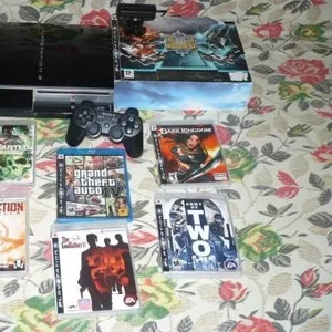  Продам SonyPlaystation 3 + 7 дисков