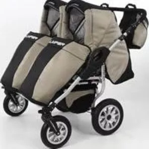 продам универсальную коляску для двойни TAKO JUMPER DUO