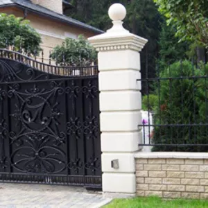 Кованые изделия Киев,  ворота для дома Киев,  заборы и калитки,  решётки